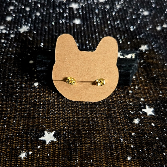 Custom Pompompurin Hypoallergenic Stainless Steel Post Earrings - Picture 2 of 5